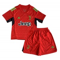 Billiga Juventus Målvakt Barnkläder Tredje fotbollskläder till baby 2023-24 Kortärmad (+ Korta byxor)